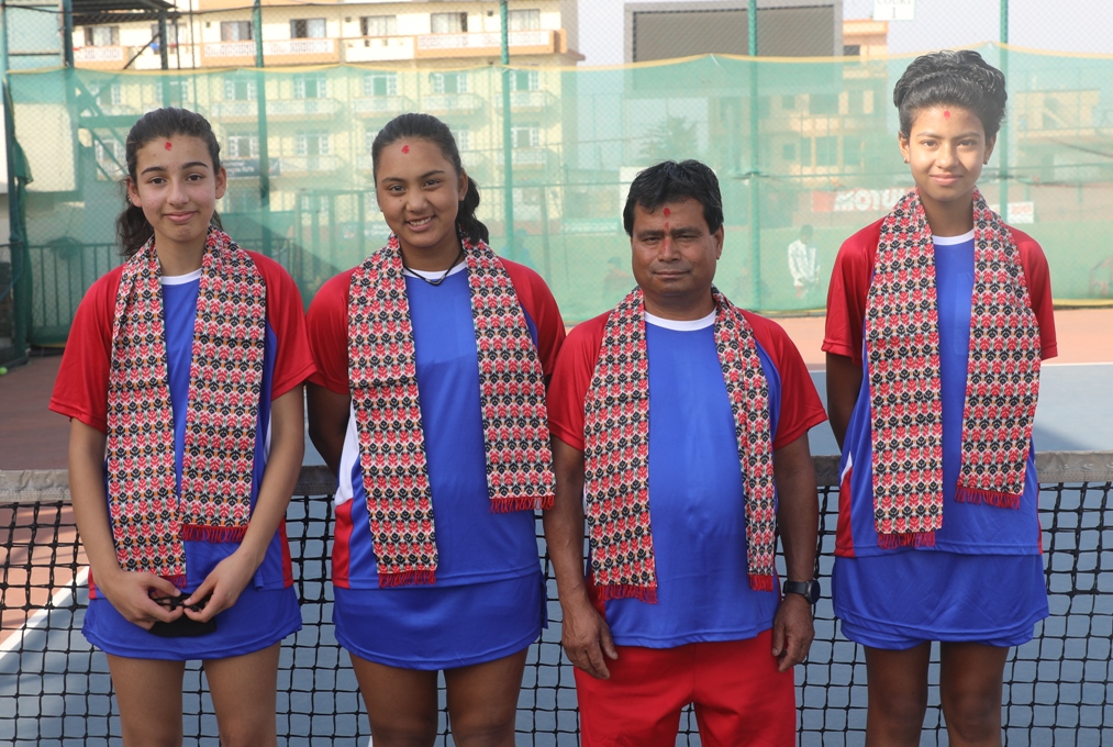 विश्व जुनियर टेनिसमा नेपालका तीन खेलाडी भिड्ने